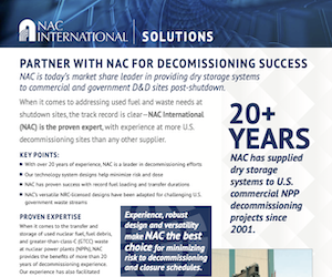 NAC Solutions Decommissioning